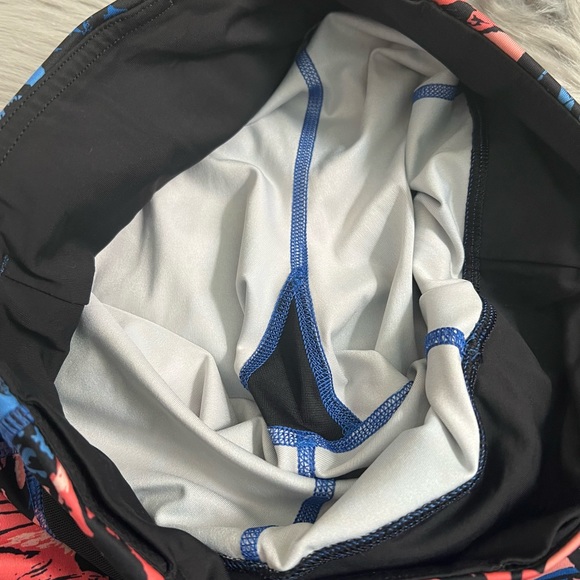 Lululemon inspire tight II mesh paint storm harbor blue multi black sz 6 - Picture 4 of 4